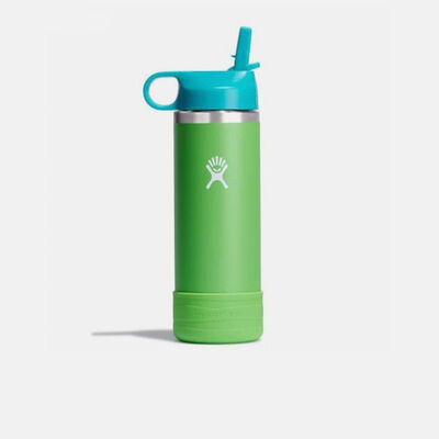 Kids Wide Mouth w/ Straw Cap18 oz בקבוק שתייה ילדים